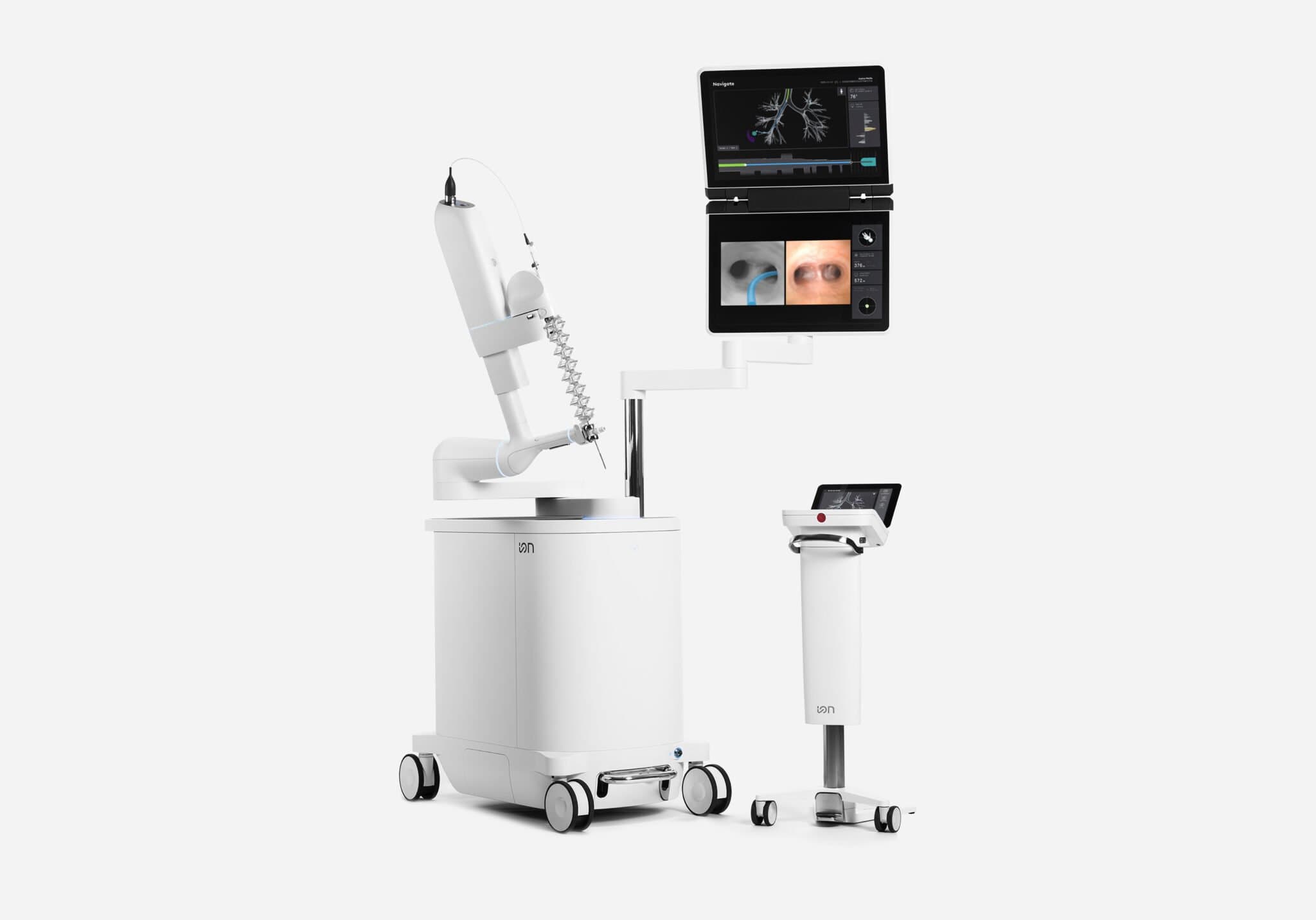 Ion robotic-assisted bronchoscopy system